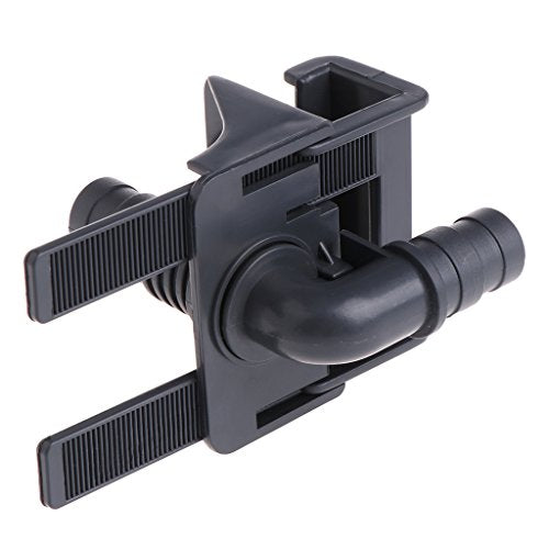 Fish for Tank Hose Holder Inlet Outlet Water Pipe Mounting Clip Heavy Duty Plastic Clamp for imum 55mm Thickness Wall