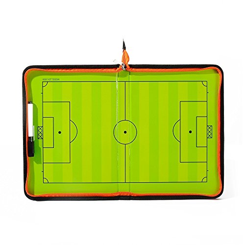 Pure Vie Portable Magnetic Soccer Coaching Board Football Tactics Clipboard | Soccer Strategy Whiteboard for Coaches Training and Matches, Dry Erase Board with Magnet, Pen Football Sport Coach Must Haves - color: 16.54'' X 11.02''