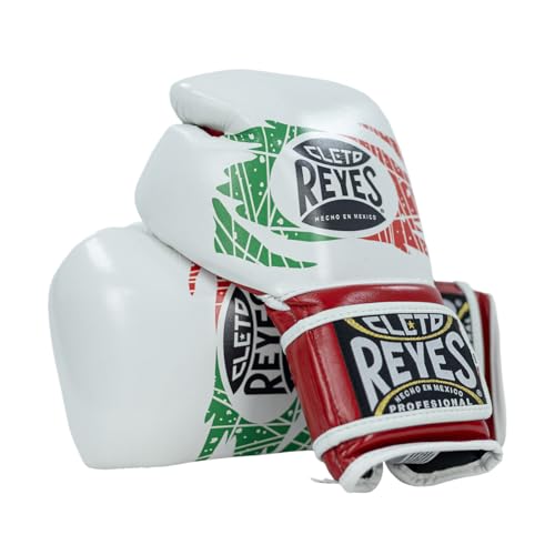 CLETO REYES Training Boxing Gloves with Hook and Loop Closure for Sparring and Heavy Punching Bags, Men and Women, MMA, Kickboxing, Muay Thai - color: Mexican, size: 12oz.