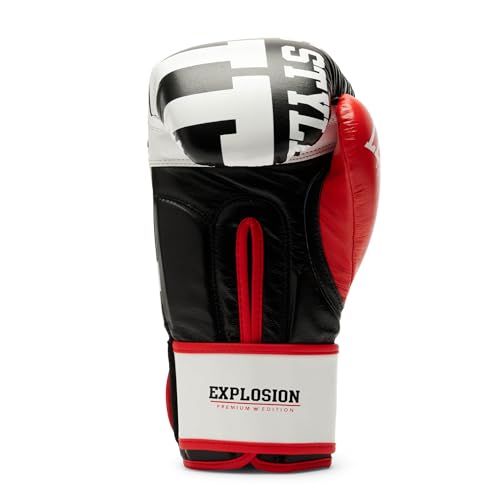LEONE 1947, Explosion Boxing Gloves - color: black, size: 16OZ