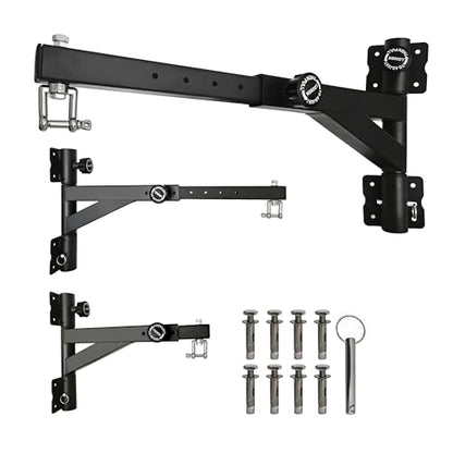 Heavy Duty Punching Bag Hanger, Wall Mounted Punching Bag Hanger, Adjustable Length and Height Heavy-Duty Punching Bag Bracket, Suitable for Home Gym - style: Length and Direction Adjustable