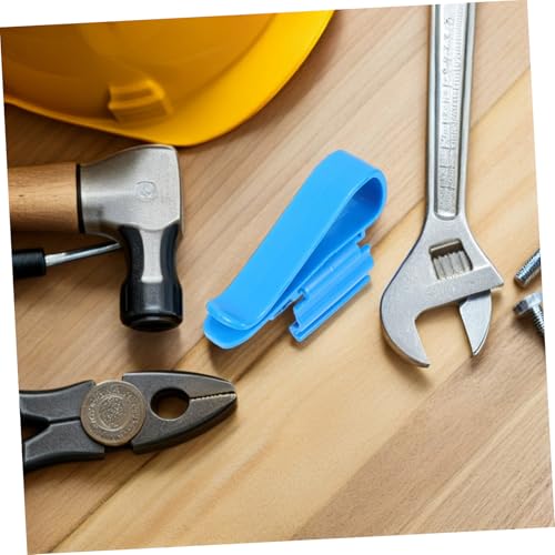 Abaodam 6pcs Aquarium Hose Holder Clips Versatile Plastic Water Pipe Clamps for Fish Tank Maintenance Easy to Install Suitable for Various Pipe - color: Blue