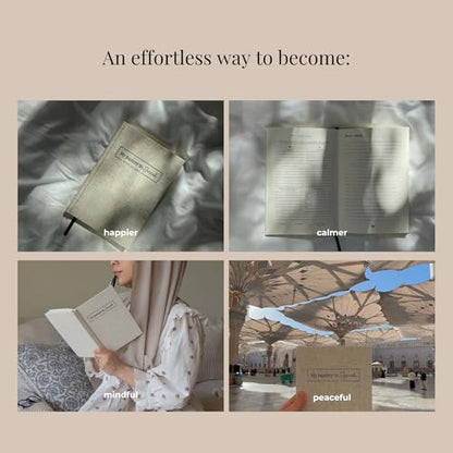 My Journey to Jennah: 5-Minute Guided Islamic Gratitude & Manifestation Journal - Undated Self-Care Book with Daily Dua, Dhikr, Quran Verses, 99 Names of Allah, and Hadith - Cultivate Positivity & Mindfulness | Muslim Gifts