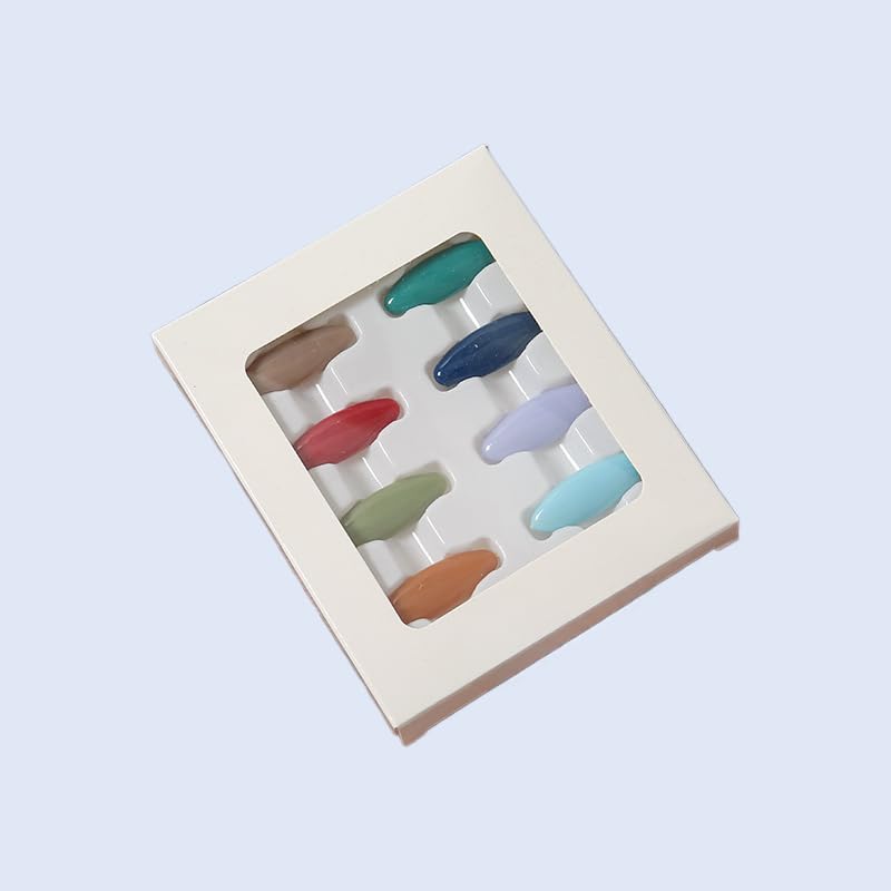 Headscarf Safety Pins 8-Pack Multi-Color Plastic Scarf Clips with Safety Buckles for Hijab, Hats, Caps and Head Coverings, - color: Bright Color 9