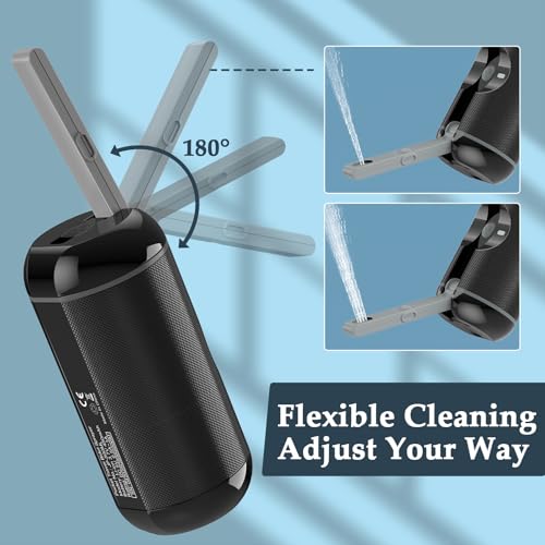 Portable Bidet for Travel, Rechargeable Waterproof Sprayer, Black - color: Black