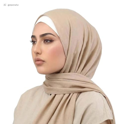 2Pack Hijab Undercaps No Slip for Women Islamic Muslim Hijab Cap Scarf for Turban Tube Neck Cover