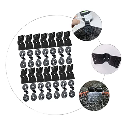 KESYOO 30Pcs Non Slip Mesh Buckle Clips for Shade Cloth and Greenhouse Fixing Durable Sunshade Clamp for Secure Attachment of Nets and Canopies