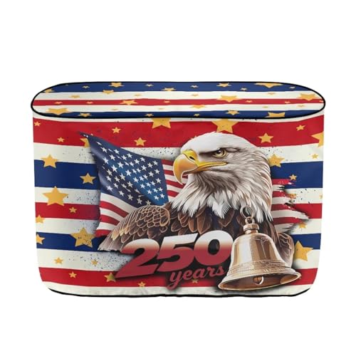250th Anniversary USA Camper Dual 30lb RV Propane Tank Cover Travel Trailer Propane Tank Cover Waterproof Heavy Duty Propane Gas Cylinder Cover - color: 250th Anniversary USA, size: M(30LB)