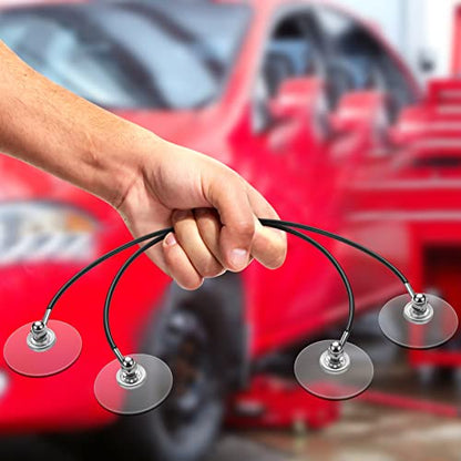 4 Pack Window Holder Shield Holder Window Suction Cups Holder for Car Window