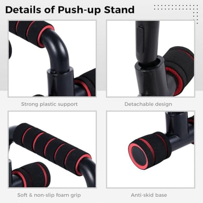 Complete 4-in-1 Ab Wheel Roller Kit with Push-Up, Knee Pads & Core Sliders - Home Workout Solution for Men and Women