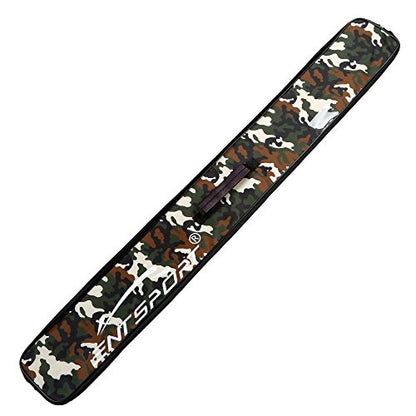 Foldable Fishing Rod Bag 45-Inches Durable Fishing Tackle Bag Storage Bag Portable Rod Tubes Rod Cases (Suit for 2-Piece 7-Feet Rod) - color: Camo