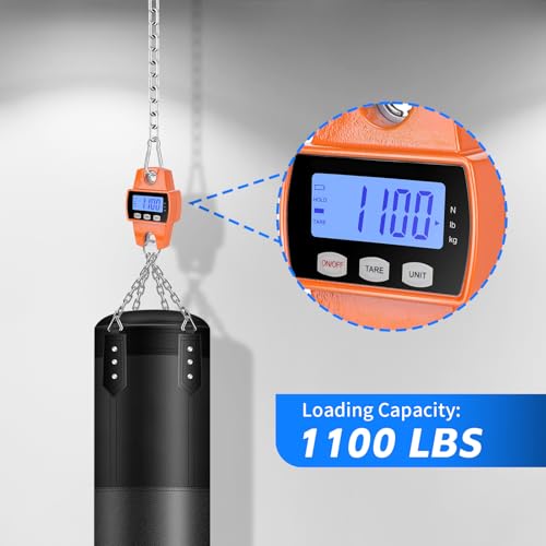 2 Pack Punching Bag Chain, Heavy Duty Hanging Swing Chain with 4 Carabiners, 550LB Capacity Hammock Hardware Kit for Punching Bags Swing Chairs Hammocks Trapeze Yoga Indoor & Outdoor Gym
