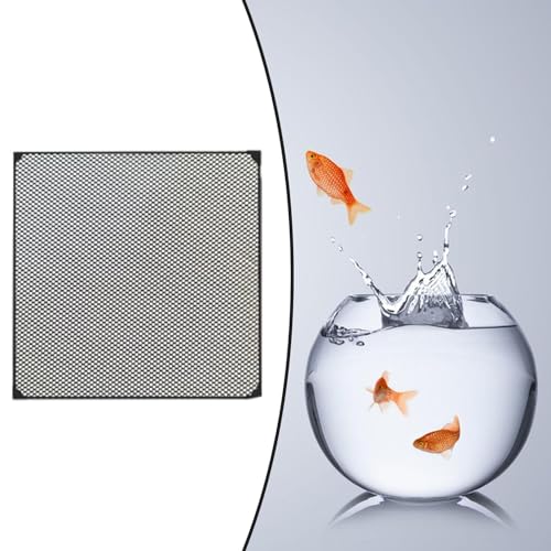 Anti Jumping Net Cuttable DIY Aquarium Screen Top Mesh Protect Carp Fish from Jumping Out of Tank Easy to Install - color: 20cmx20cm