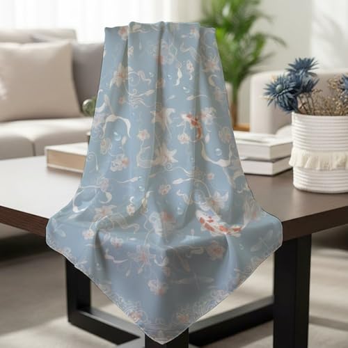 Silk Like Head Scarf for Women Satin Bandana for Hair Wrapping Handbags Fashion Accessory Square Hair Scarf 27.5" - color: 05#elegant Art