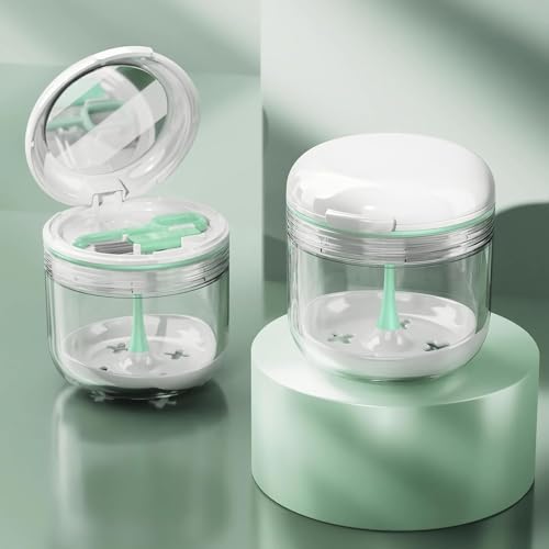Denture Bath Cup，Retainer Cleaner Case Box,Night Mouth Guard Case Holder,Storage Soak Container with Drain Tray for Travel Cleaning with Mirror and Brush - color: White