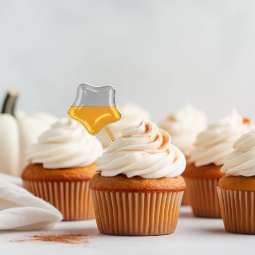 [Ball Style] Vabiooth 50Pcs 4mL Cupcakes Disposable Plastic Transfer Pipettes Liquid Dropper for Chocolate or Strawberries Cupcakes, Ice Cream, Mini Cakes, Waffles, Children's Painting - size: 50pcs, style: Ball Style
