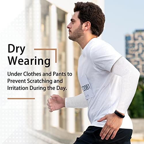 Evridwear Eczema Arm or Leg Sleeves for Adults Men and Women