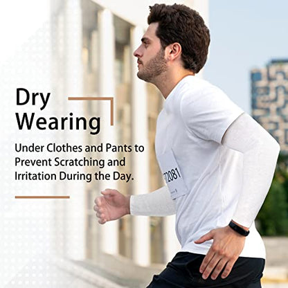 Evridwear Eczema Arm or Leg Sleeves for Adults Men and Women