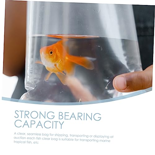 PRETYZOOM Fish Wrapping Bags 20pcs Transport Bags for Marine Tropical Fish Odorless - size: 30X60X0.1CM
