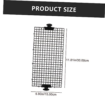 POPETPOP 1set Fish Tank Divider Aquarium Isolation Tool for Breeding and Separation High-Transparency Panels Cups