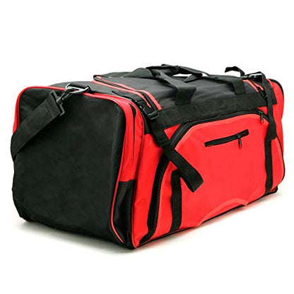 AAMA Martial Arts Taekwondo Sparring Gear Equipment Bag - color: Red