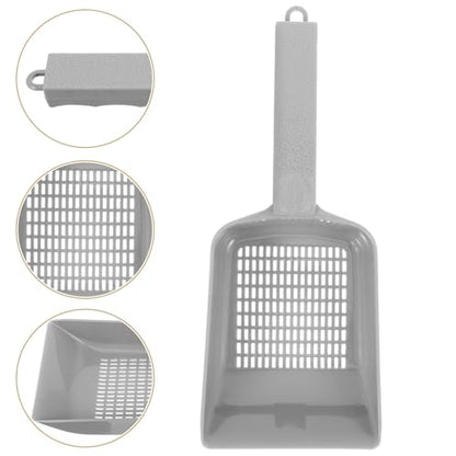 BESTYASH Aquarium Sand Scoop with Drainage Holes, Plastic Fish Tank Gravel Shovel for Substrate Cleaning, Handheld Aquarium Gravel Tool for Fish Tanks and Aquatic Plants