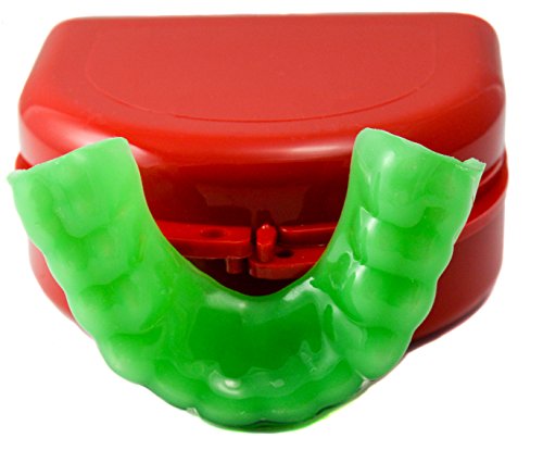 Impact Mouthguard Boxing, MMA, Muay Thai Sports Mouthguards for Youth Adults, Professional Custom-Fit, Fuddy-Duddy - color: Green