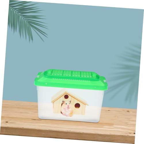 Totority Portable Turtle and Fish Carrier Box Reptile Habitat Lightweight Handheld Tank for to Clean Optimal Airflow for and Turtles Medium