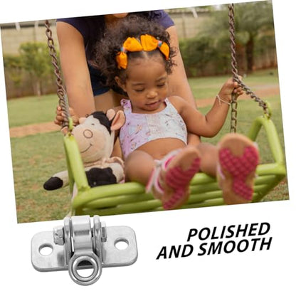 UKCOCO Heavy Duty Swing Hooks Kit for Use Swivel Hanger for Hammocks Playground Swings Chairs Reliable Mounting Hardware with Enhanced Stability Family-Friendly Setup for Fun Activities