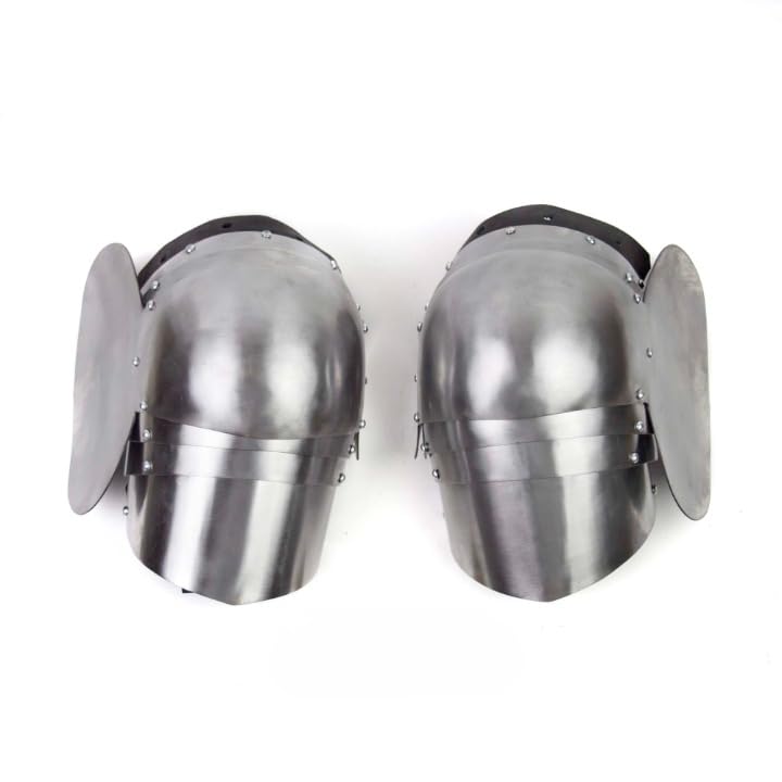 NauticalMart Steel Segment Poleyns Cuisse Medieval Knight Knee Guard Set Wearable Renaissance Leg Armor
