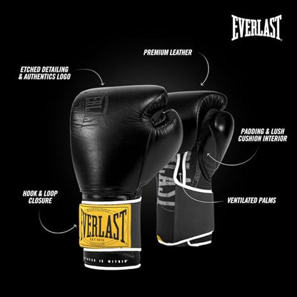 Everlast Everlast Classic Training Glove - color: Black, size: 14 Ounce