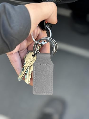 LaserGram Rectangle Keychain, Allah 2, Personalized Engraving Included (Gray) - color: Gray