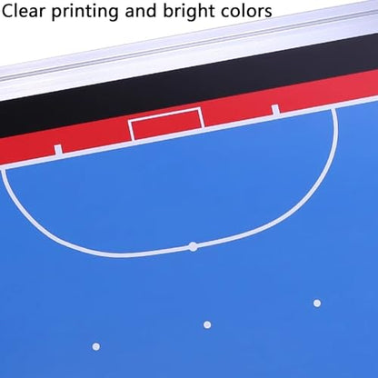 Futsal Tactic Board, Magnetic Soccer Coaching Board with Tactics Magnets and Water-Based Pen, Writable and Erasable, for Teaching Instruction