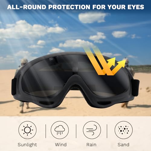 Airsoft Mask with Goggles, Foldable Half Face Airsoft Mesh Mask with Ear Protection for Paintball Shooting Cosplay CS Game - color: 3pcs-ACU+Black, size: 3pcs