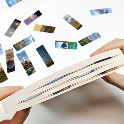 30 Pieces Bookmark, Magnetic Bookmarks for Women, Men, Book Lovers, Bookmarks Bulk for Students Teachers Reading, Natural Landscape Bookmark - size: 30 Pieces, style: Natural Landscape