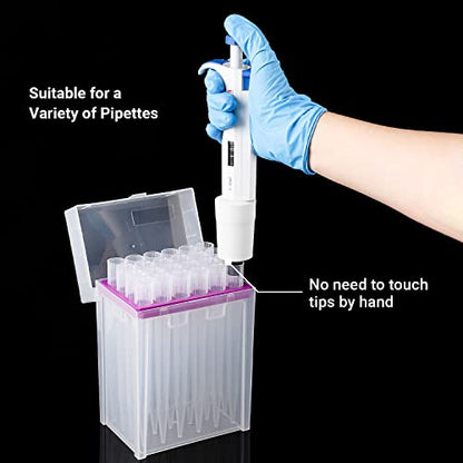 FOUR E'S SCIENTIFIC 1-10ml Pipette with 24pcs 10ml Pipette Tips