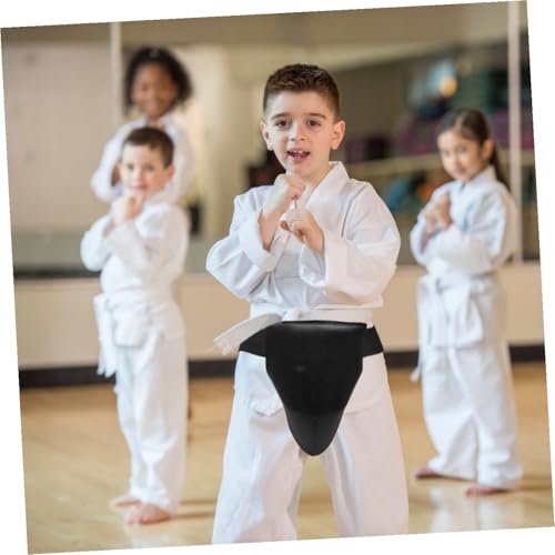 Wear-Resistant Groin Protector for Karate and Martial Arts Comfortable Training Crotch Guard with Body-Fitting Design Breathable Adult and Athletic Guard for Boxing and Taekwondo