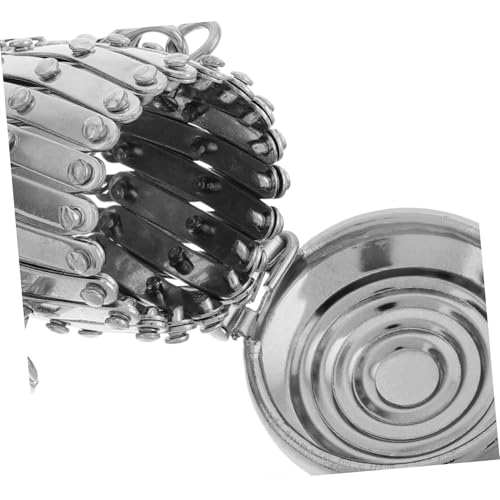 PRETYZOOM Antique Inspired Coin Box: Stylish Double Mesh Purse Twist Lid Closure for Collectors