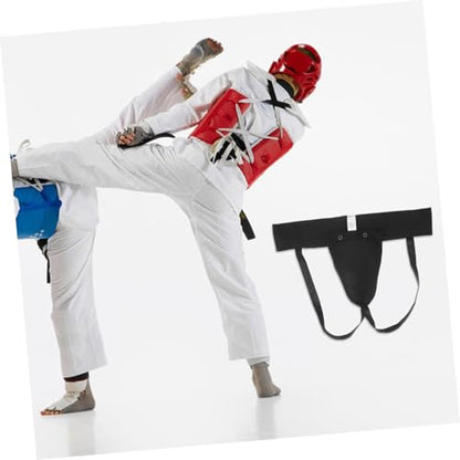 Mipcase Professional Breathable Groin Guard for Men Reusable Crotch Protector with Air-Permeable Material Comfortable Training Accessory for Boxing Taekwondo MMA Kickboxing and Outdoor