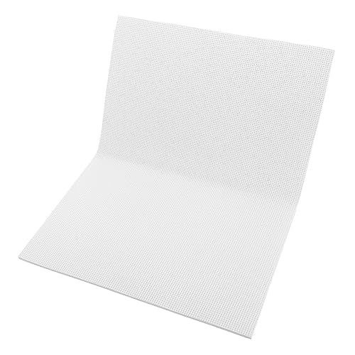 Reptile Terrarium Mat Thickened Non Slip Fish Tank Cushioning Pad for Aquariums Water Absorption Shock Absorbing Durable Insulation - color: White
