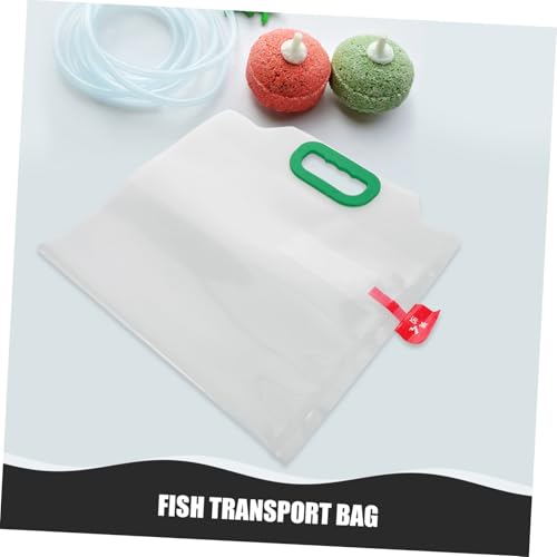 Toyvian 4pcs Fish Transport Bag Oxygen Support Portable Design for Safe Live Fish Shipping and Aquaculture and Storage