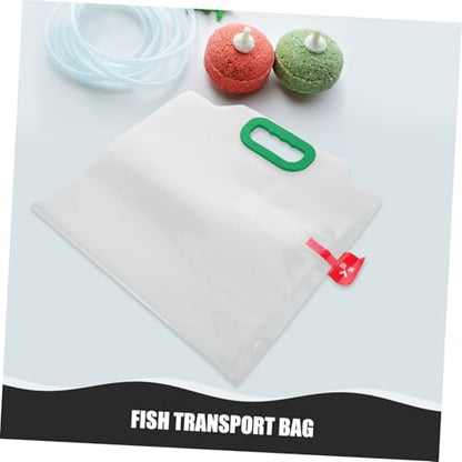 Toyvian 4pcs Fish Transport Bag Oxygen Support Portable Design for Safe Live Fish Shipping and Aquaculture and Storage