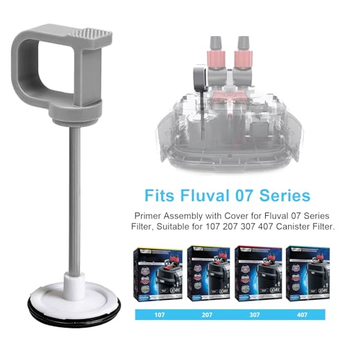 A20126 Primer Assembly with Cover for Fluval 07 Series Filter, for Fluval 107 207 307 407 Canister Filter Replacement Parts