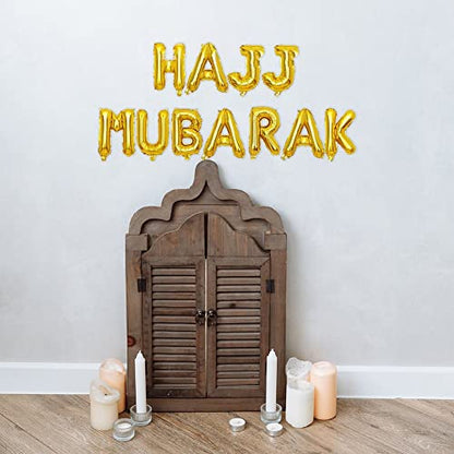 18inches Eid Mubarak Foil Balloons Muslim Islam Party Decoration Supplies Hajj Mubarak Kids Gift Inflatable Toys