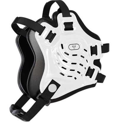 GCA Nelson Adult Wrestling Headgear Pro Adjustable Ear Guard D1 | BJJ MMA Universal Fit - color: White/Black/Black