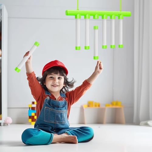 Reflex Challenge Game Hand Challenge Drop Catch Win Reaction Speed | 3 Adjustable Speed for Kids Teens Adults Party Play, Indoor Outdoor Family Fun, Reaction Speed Training, Coordination