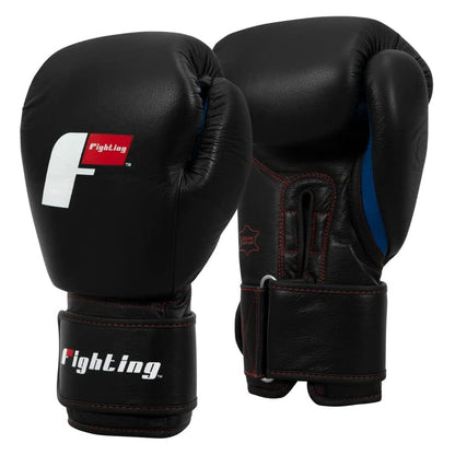 Fighting Leather Heavy Bag Gloves - Boxing Gloves, Punching Bag Gloves, Kickboxing Gloves, Punching Gloves, Heavy Bag Gloves, Boxing Gloves Men, Boxing Gloves Women, Boxing Equipment - color: Black, size: 12 oz