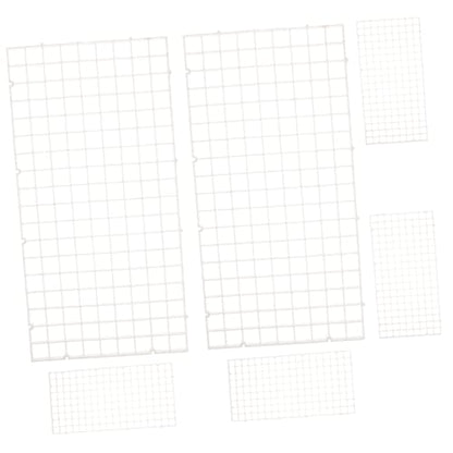 6pcs Aquarium Divider Isolation Board Cups Fish Tank Partition Net for Breeding and Separation Fish Separator for Aquatic Environments