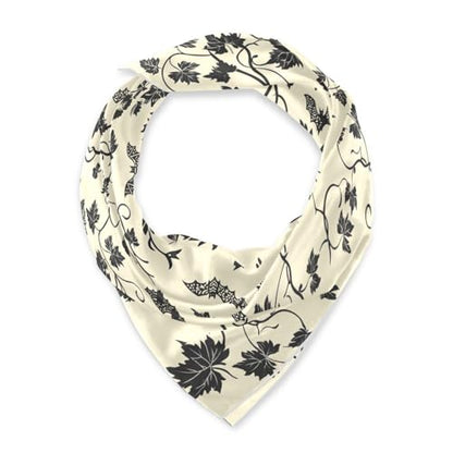 Head Scarf for Women,35" Large Square Hair Scarves Bandana Fashion Neck Scarf - color: Color 19