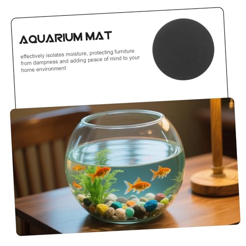 balacoo Non-Slip Fish Tank Mat: Shockproof Aquarium Cushion Pad for Under Tank Bottom Support Mat for Aquarium Micro Landscape Bottles